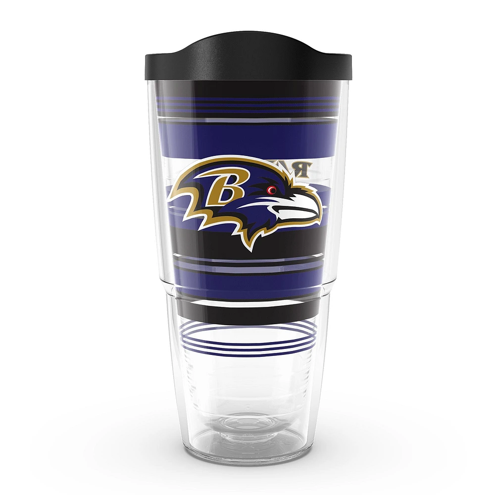 Tervis Ravens de Baltimore 24oz. Gobelet classique à rayures Hype