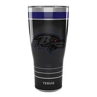 Corbeaux de Tervis Baltimore 30 oz. Gobelet en acier inoxydable Night Game