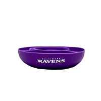 The Memory Company Baltimore Ravens 40oz. Glass Tumbler with Silicone Snack Tray