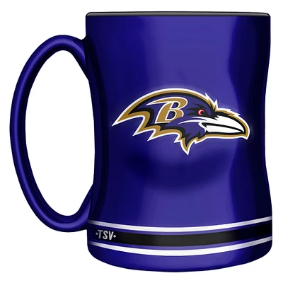 The Sports Vault Baltimore Ravens - 14oz. Sculpted Mug
