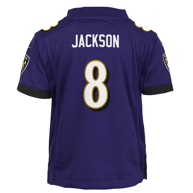 Infant Nike Lamar Jackson Purple Baltimore Ravens Game Jersey