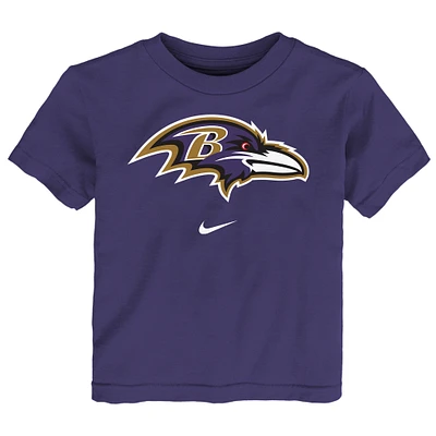 T-shirt à logo violet des Ravens de Baltimore Nike pour tout-petit