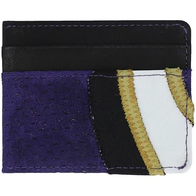 Tokens and Icons Baltimore Ravens Game-Used Uniform Money Clip Wallet
