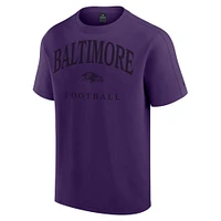 Unisex Fanatics Purple Baltimore Ravens Elements Flex Tri-Blend T-Shirt