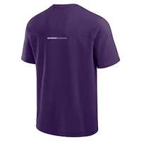 Unisex Fanatics Purple Baltimore Ravens Elements Flex Tri-Blend T-Shirt