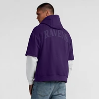 Unisex Fanatics  Purple Baltimore Ravens Sleek Elements Pullover Hoodie