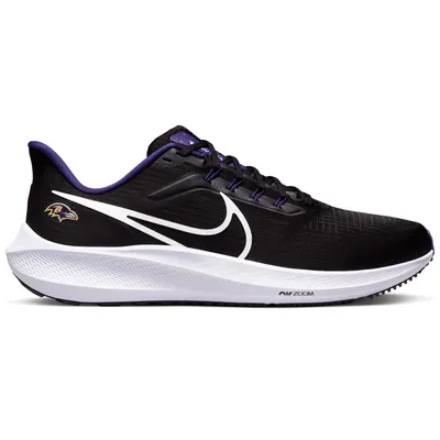 Baltimore Ravens Nike Unisex Zoom Pegasus 39 Running Shoe - Black