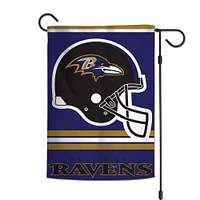 WinCraft Baltimore Ravens Drapeau de jardin double face 30,5 x 45,7 cm