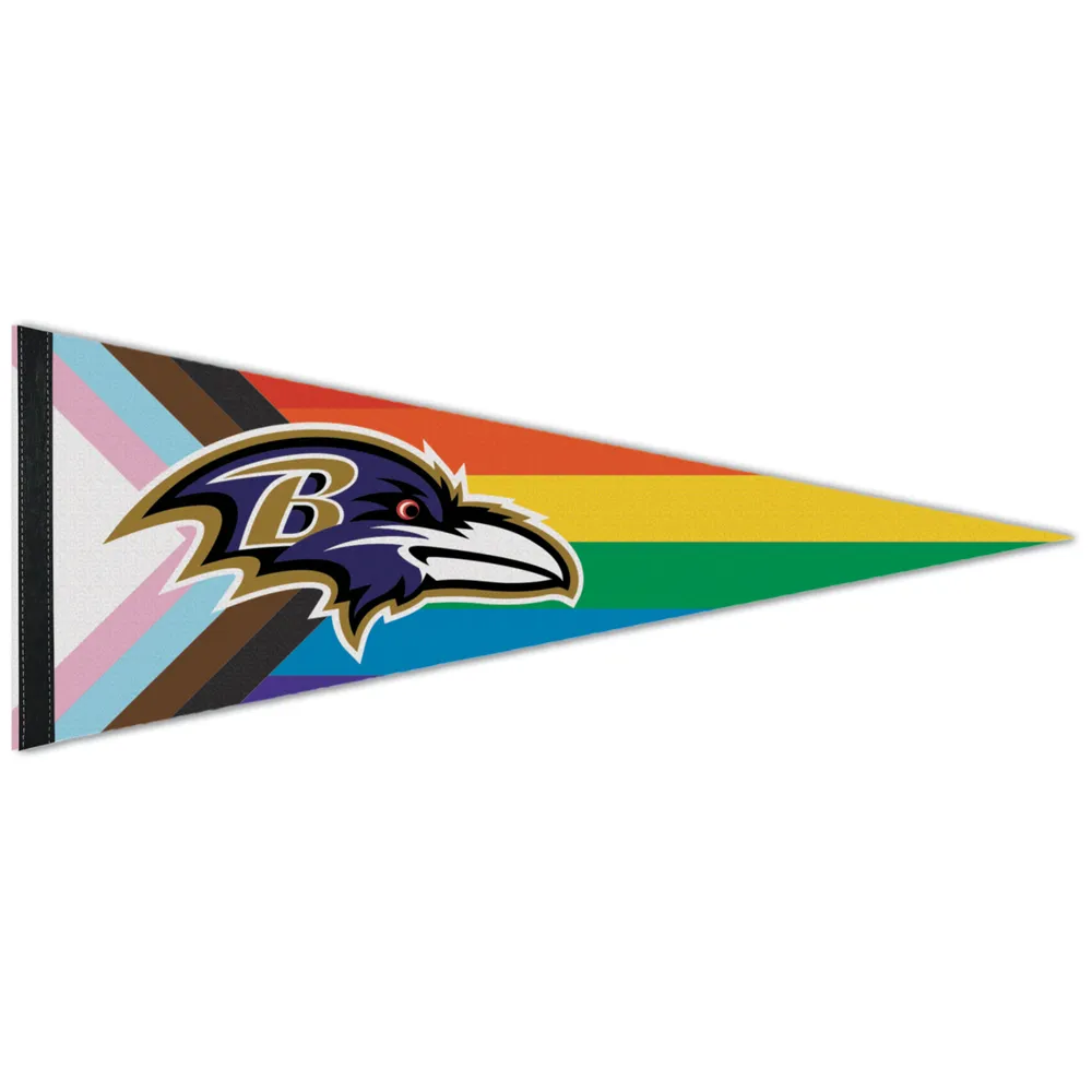 Lids Baltimore Ravens WinCraft 12'' x 30'' Pride Premium Pennant
