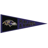 WinCraft Baltimore Ravens Fanion avec slogan 13" x 32"