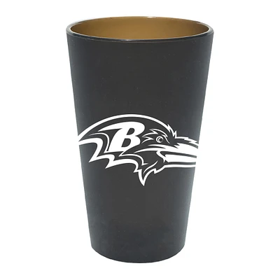 WinCraft Baltimore Ravens 16oz. Team Color Silicone Pint Glass