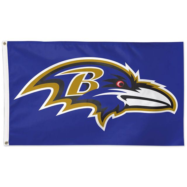 WinCraft Baltimore Ravens 3' x 5' Deluxe - Drapeau simple face