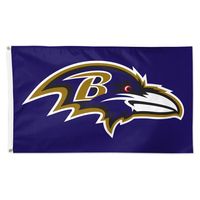 WinCraft Baltimore Ravens 3' x 5' Primary Logo Single-Sided Flag