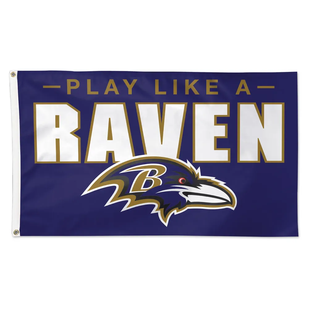 Lids Baltimore Ravens WinCraft 3' x 5' Slogan Deluxe Single-Sided Flag