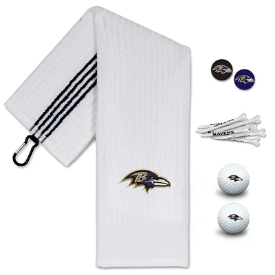 WinCraft Baltimore Ravens Golfing Gift Set