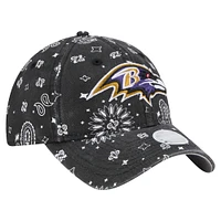 NWE RAV PURPLE NFL WOMENS PAISLEY 9TWENTY HATLAD