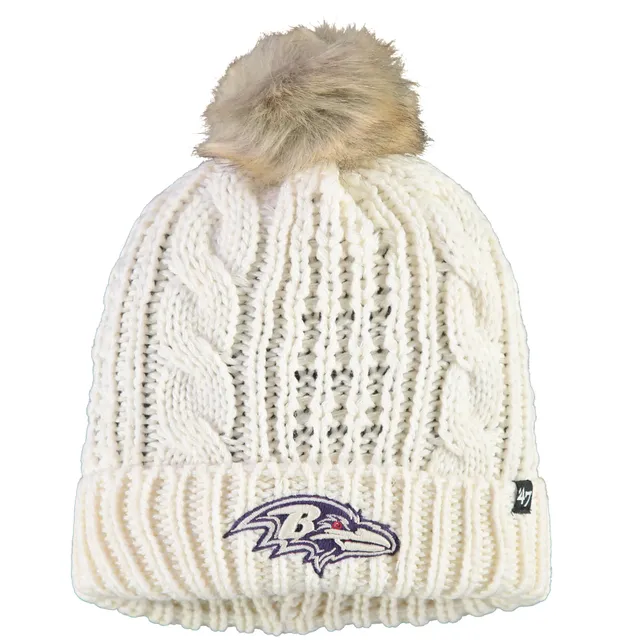 Washington Commanders '47 Hone Cuffed Knit Hat with Pom - Cream