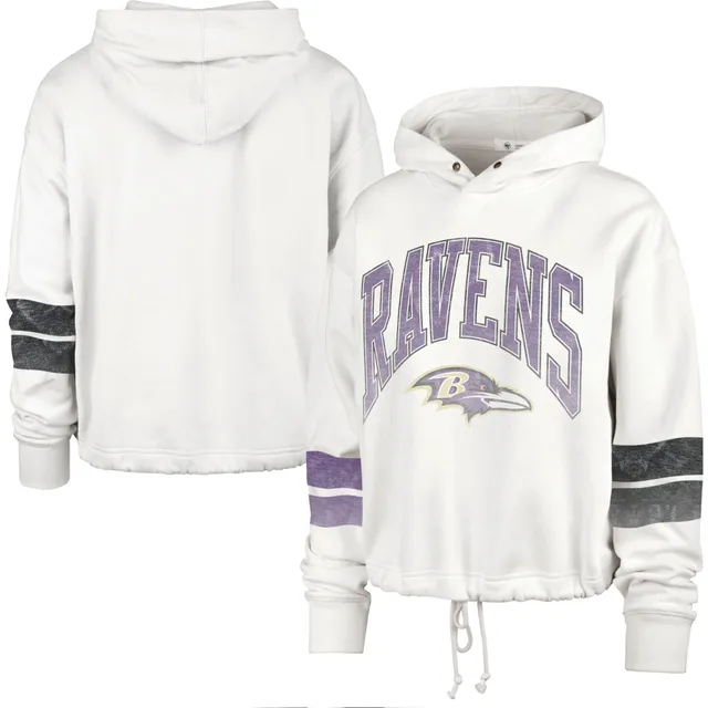 Baltimore Ravens Antigua Victory Pullover Hoodie - Black