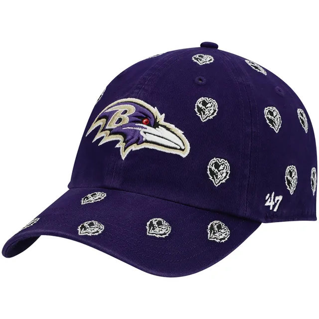 Lids Baltimore Ravens '47 Women's Confetti Clean Up Head Logo