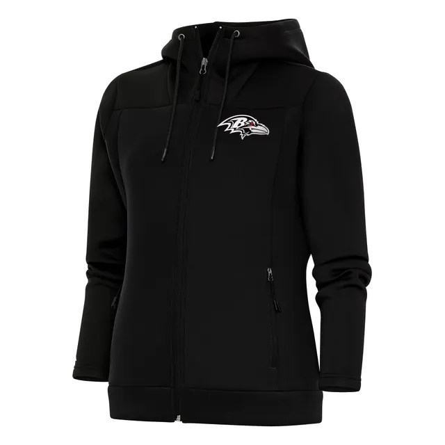 Cincinnati Bengals Antigua Women's Victory Full-Zip Hoodie - Black