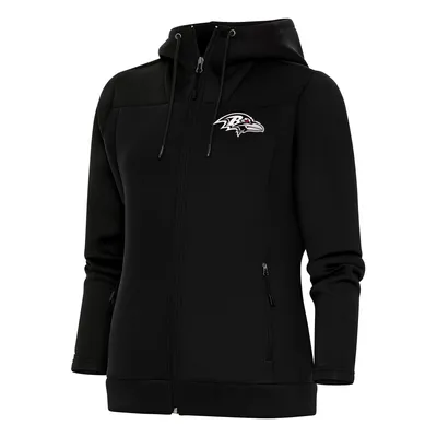 Lids Carolina Panthers Antigua Tonal Logo Protect Full-Zip Hoodie