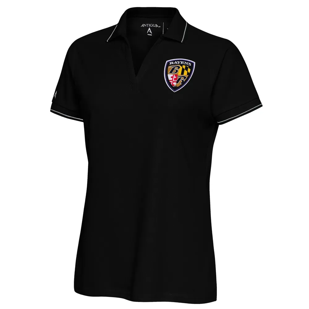 Lids Baltimore Ravens Antigua Women's Throwback Logo Affluent Polo