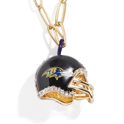 Baltimore Ravens Women's Helmet Charm Necklace