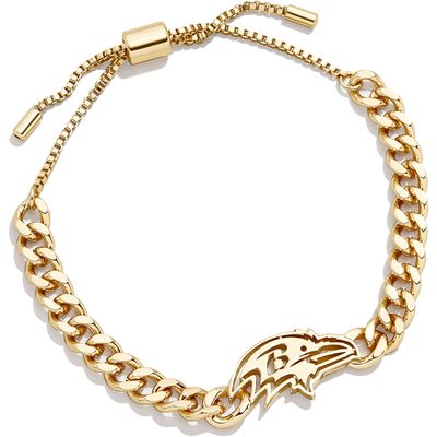 Women's Baublebar Gold Los Angeles Rams Pull-Tie Tennis Bracelet