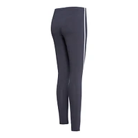 Ensemble haut à manches courtes et leggings Concepts Sport blanc/anthracite des Baltimore Ravens Sonata pour femme