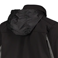 Veste Dunbrooke Black Baltimore Ravens Zephyr Softshell Full-Zip pour femme