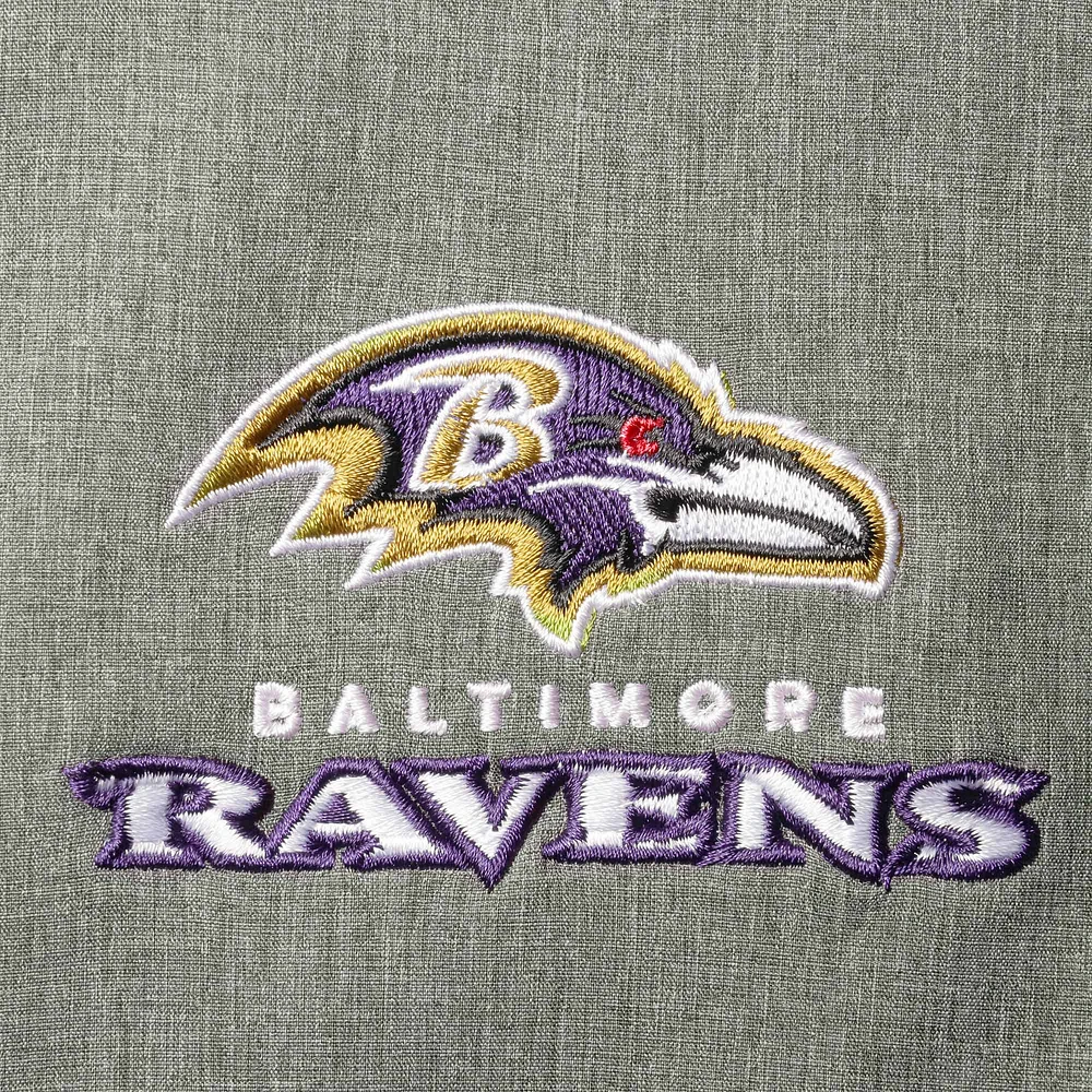 Veste Dunbrooke Black Baltimore Ravens Zephyr Softshell Full-Zip pour femme