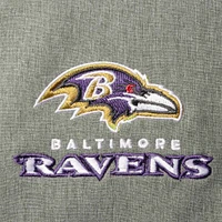 Veste Dunbrooke Black Baltimore Ravens Zephyr Softshell Full-Zip pour femme