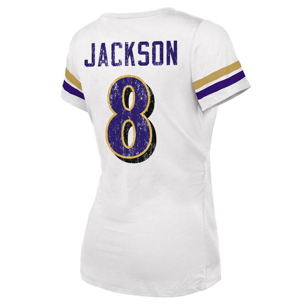 FANATICS Women's Fanatics Branded Lamar Jackson White Baltimore