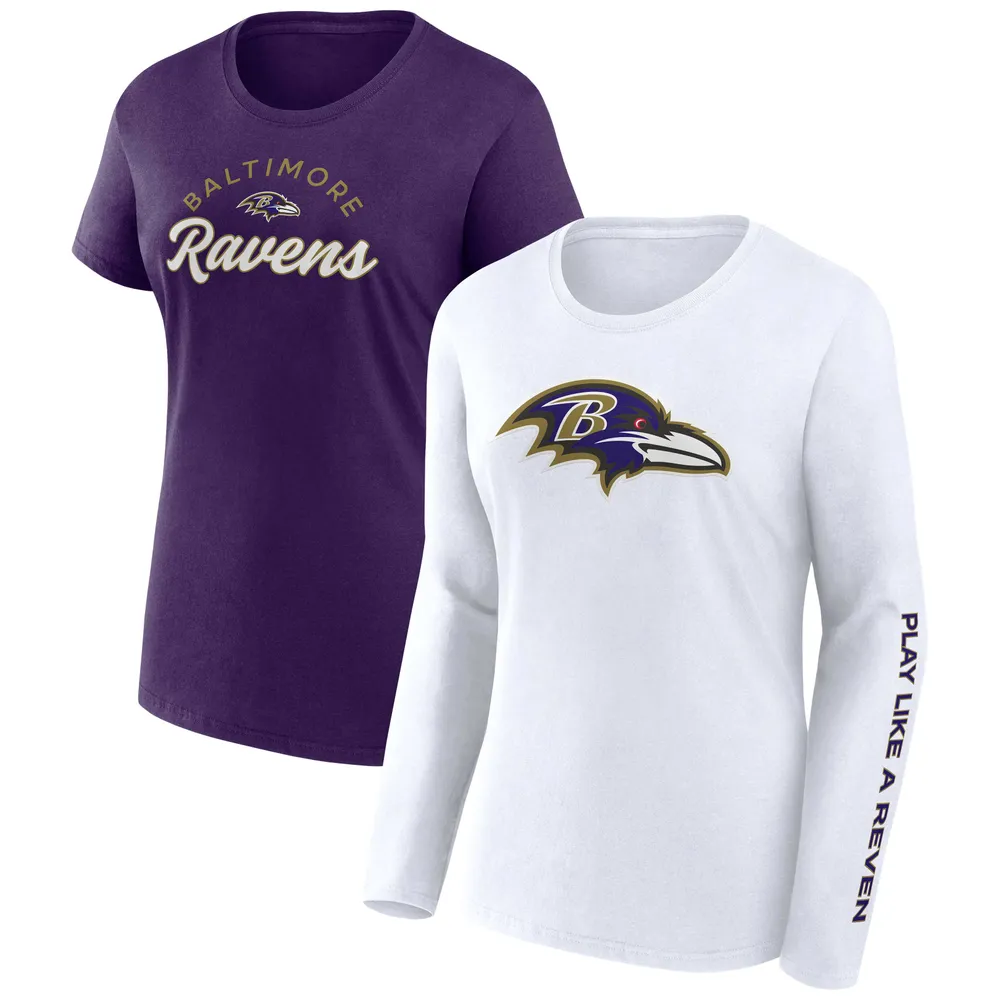 Baltimore Ravens Fanatics Branded Women's Two Pack Combo