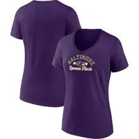 Women's Fanatics Branded Lamar Jackson White Baltimore Ravens