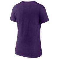 Lids Baltimore Ravens Fanatics Branded Women's Slogan V-Neck Long Sleeve  T-Shirt - Purple