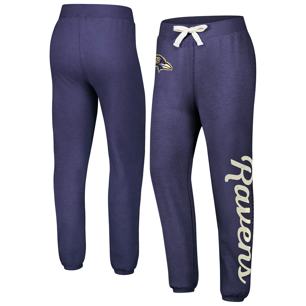 Pantalon en molleton de mêlée Baltimore Ravens G-III 4Her by Carl Banks violet pour femme