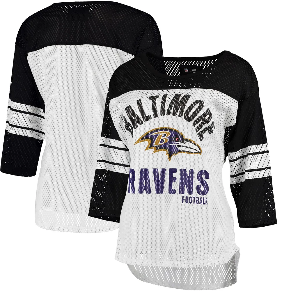 Nike Pride (NFL Baltimore Ravens) Women's 3/4-Sleeve T-Shirt.