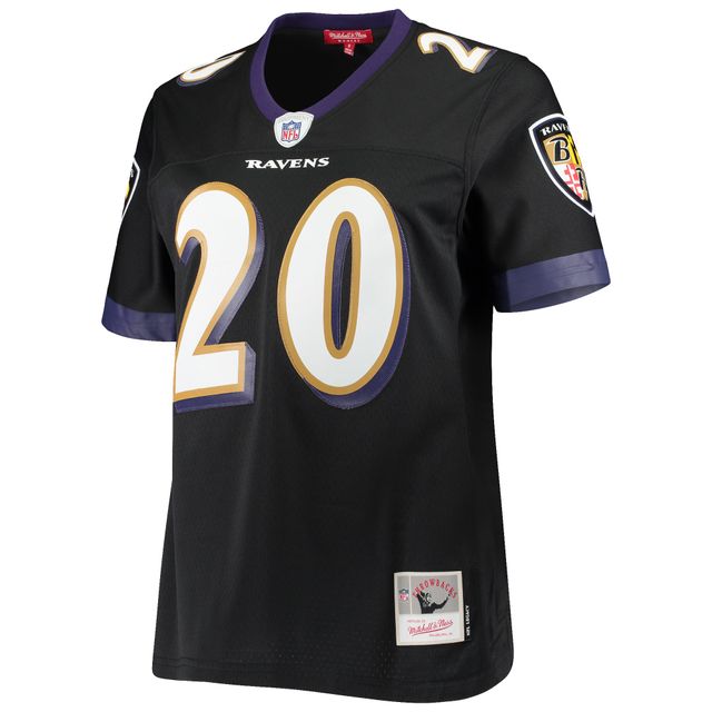 Maillot pour femme Mitchell & Ness Ed Reed noir Baltimore Ravens Legacy Replica Team