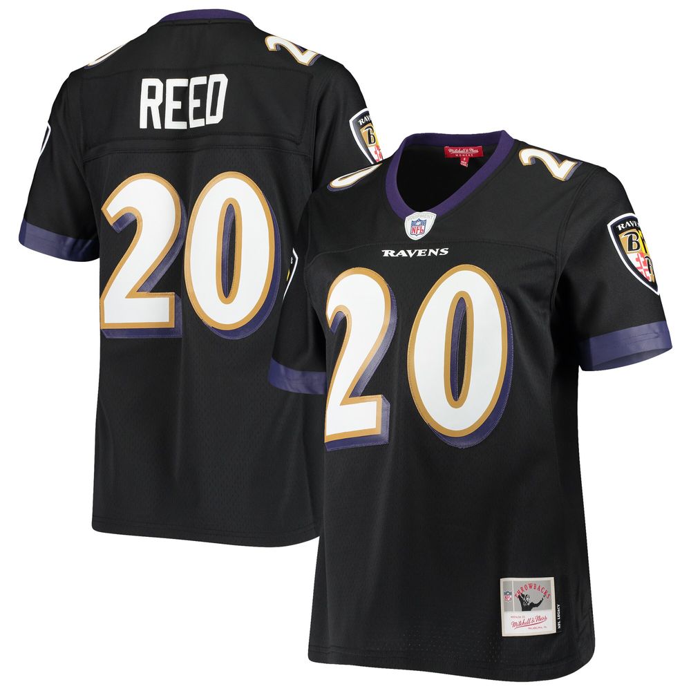 Ed Reed - ravens black jersey. Lg/xl