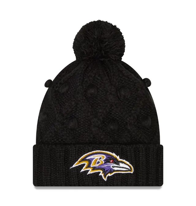 Lids Pittsburgh Steelers Fanatics Branded Women's Iconic Cuffed Knit Hat  with Pom - Black