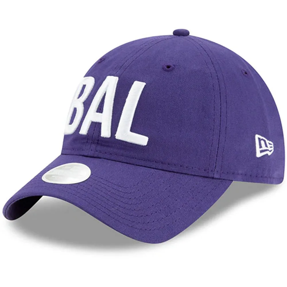 Lids Baltimore Ravens '47 Women's Confetti Clean Up Head Logo Adjustable Hat  - Purple