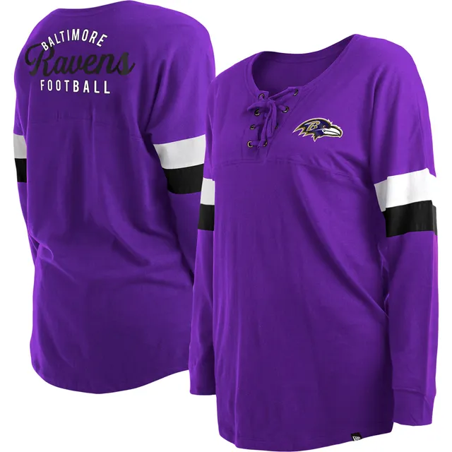 Nike Fashion (NFL Baltimore Ravens) Women's 3/4-Sleeve T-Shirt.