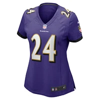 Women's Nike Beau Brade  Purple Baltimore Ravens Game Jersey