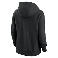Women's Nike Black Baltimore Ravens Phoenix Full-Zip Hoodie