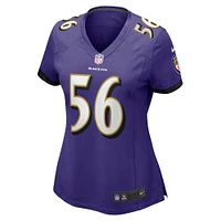 Women's Nike Deion Jennings  Purple Baltimore Ravens Game Jersey