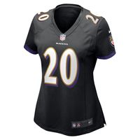 Women's Nike Ed Reed Black Baltimore Ravens Retired Player Jersey