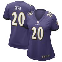 Women's Nike Ed Reed Purple Baltimore Ravens Game Retired Player Jersey