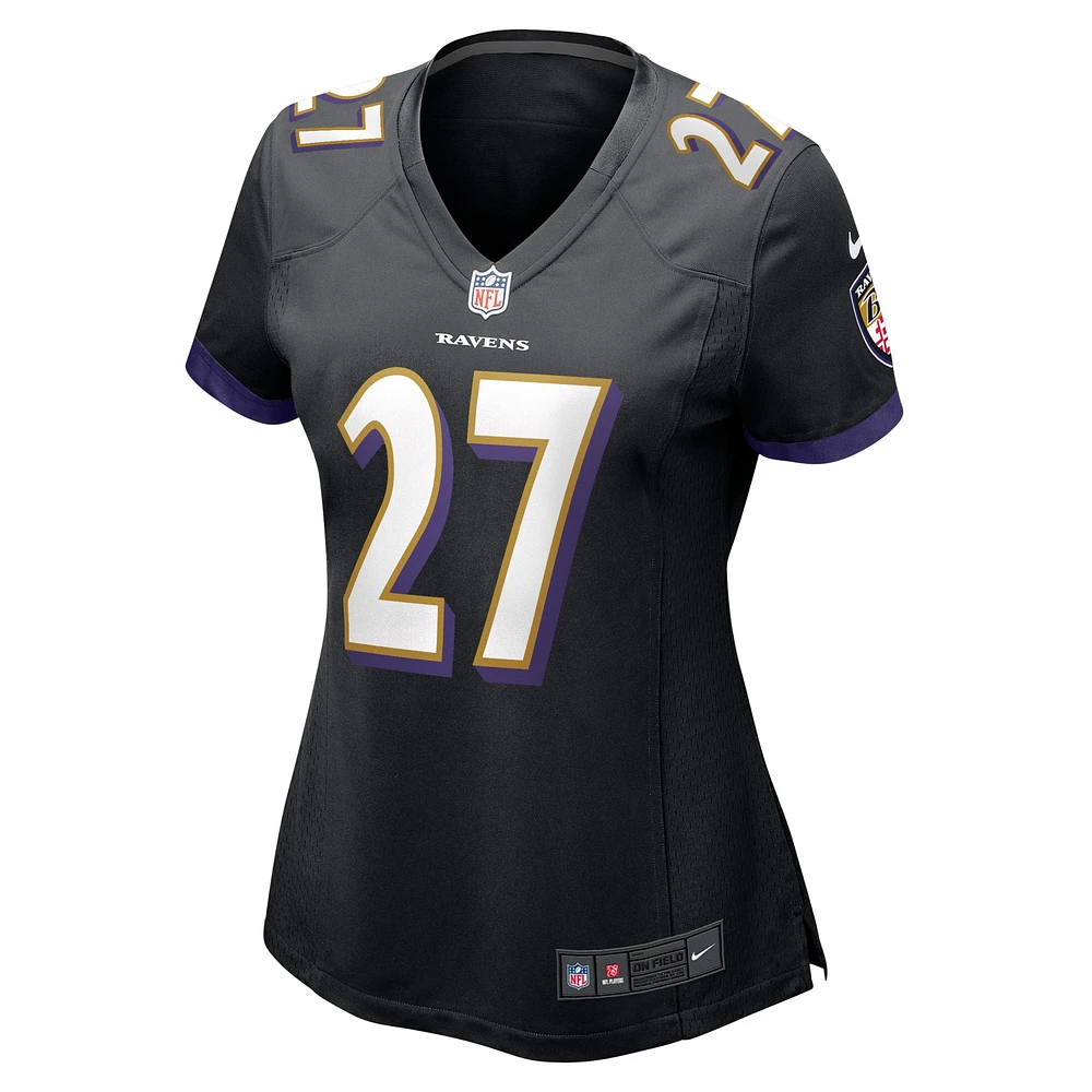 Nike J.K. Femme Maillot de match Dobbins noir Baltimore Ravens