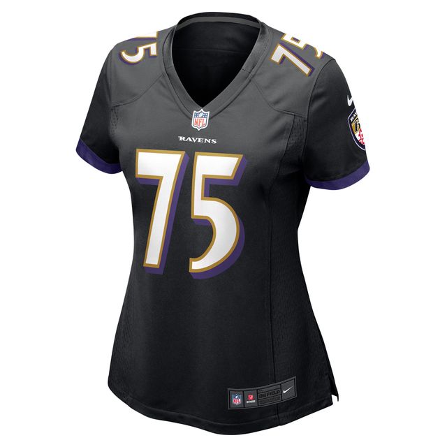 Maillot de joueur retraité Nike Jonathan Ogden pour femme, noir, Baltimore Ravens